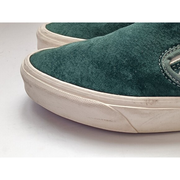 Vans Slip-On 59 Pig Suede sneakers Green Men's 8 Women's 9.5 - Picture 4 of 10